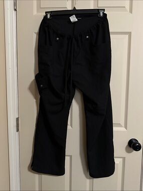 Dickies Black Women's Scrub-Style Cargo Joggers